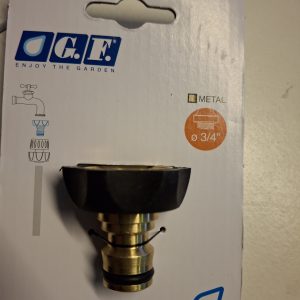 Raccord nez de robinet laiton 3/4